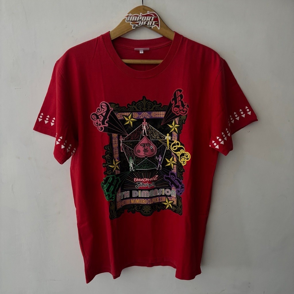 Momoiro Clover Z 5th Dimension Japan Tour Tshirt