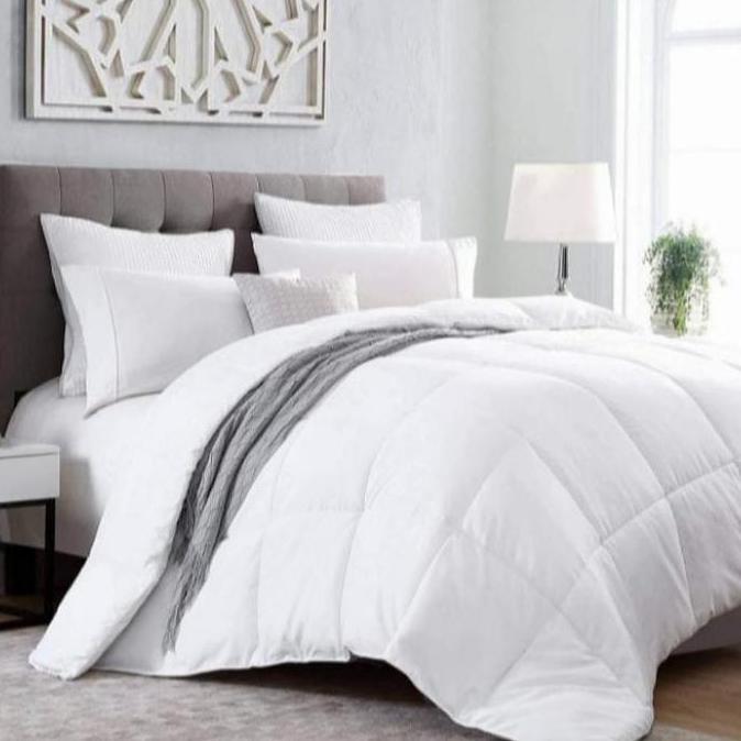 Bedcover Only Polos Putih / Bedcover Saja