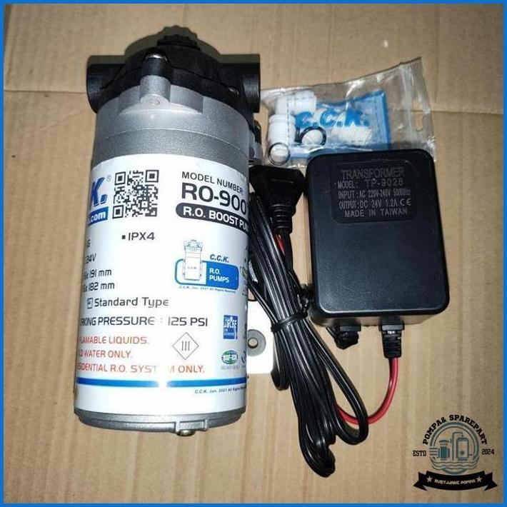 Pompa Cck/Booster Pump Cck Taiwan 24 Vdc Reverse Osmosis Murah