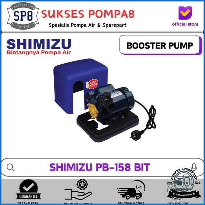 Booster Pump Shimizu Pb-158Bit / Pompa Booster Shimizu High Quality