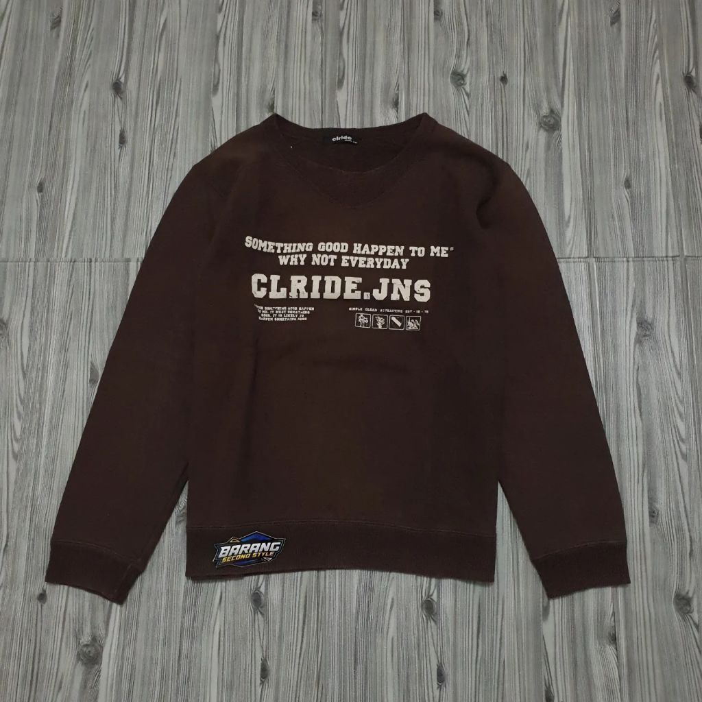 Crewneck Sweater Clride jeans Pria Wanita