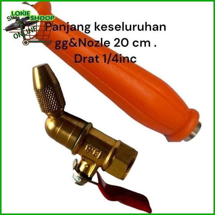 NOZZLE STEAM AC KOMPLIT   /SPUYER STEAM AC BENGKOK  DAN GAGANG STEAM ASLI