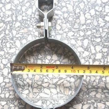 ] Klem pipa / klem gantung pipa pvc 4 inch / Hanger Clamp 4" inch Tebal