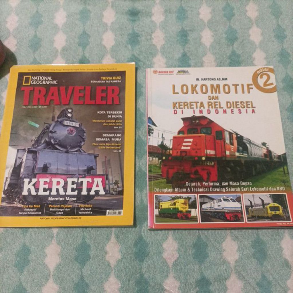 MAJALAH KOLEKSI KERETA API