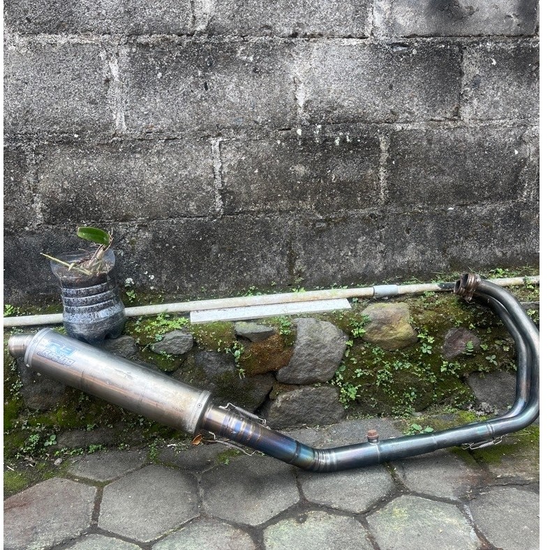 knalpot titanium yamaha r25 r9racing