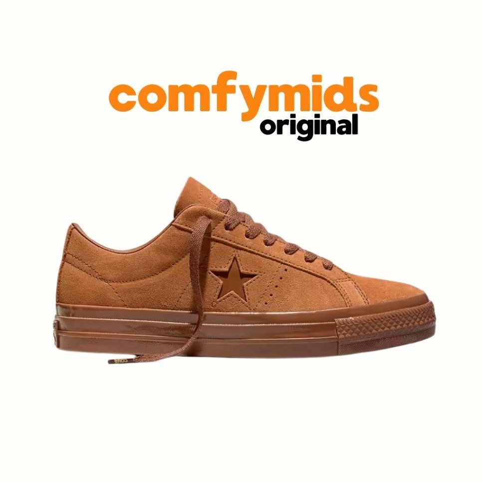 Sepatu Sneakers Converse One Star Pro - All Brown Original 100% BNIB (Resmi PT. MAP)