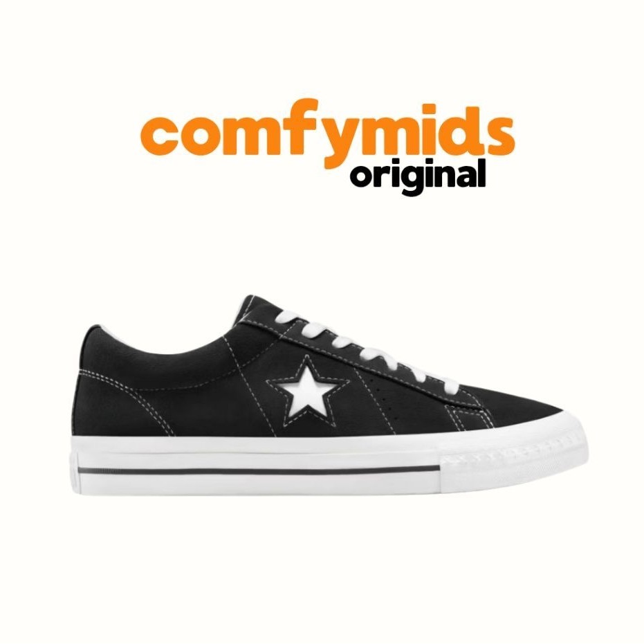 Sepatu Sneakers Converse One Star 95 - Black Original 100% BNIB (Resmi PT. MAP)