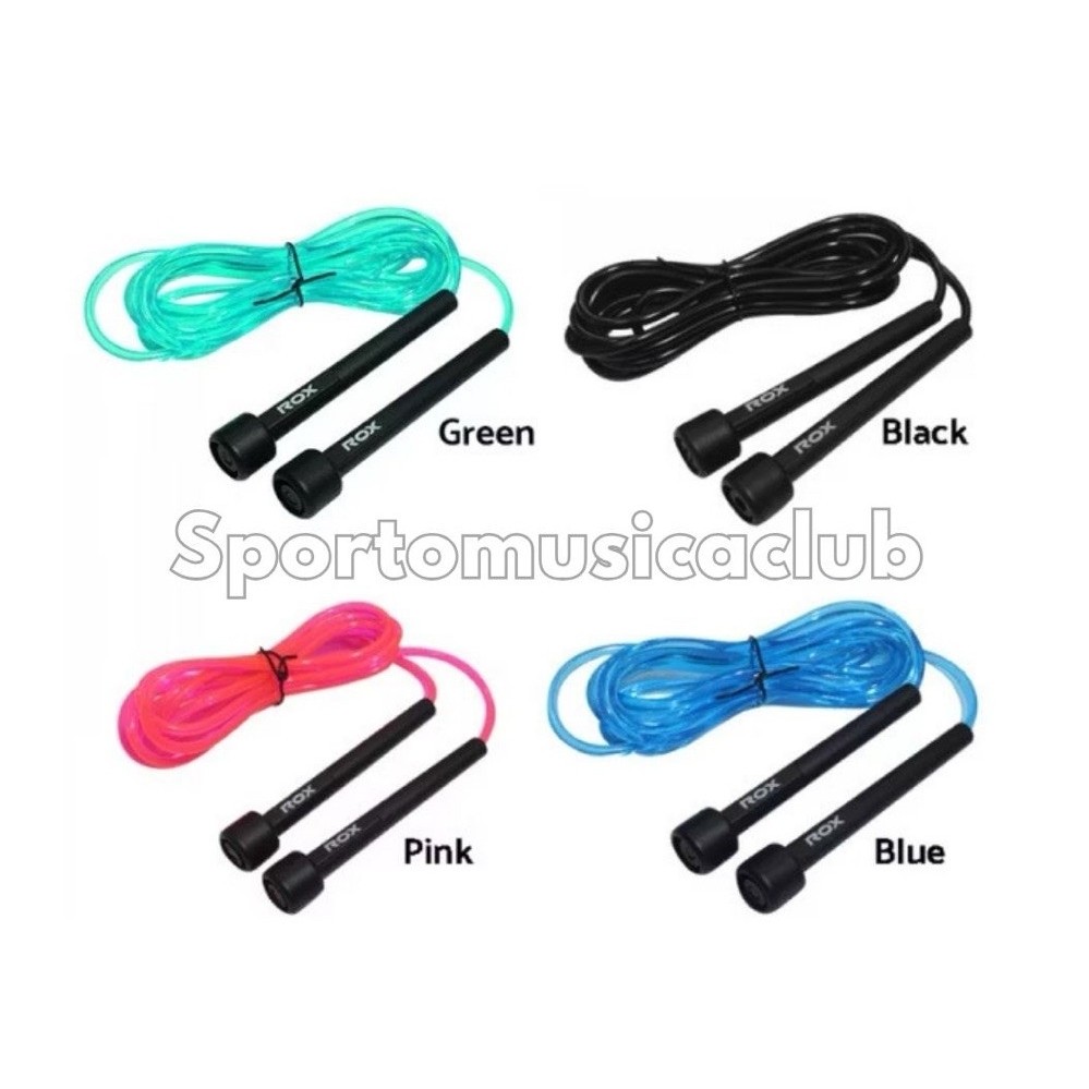 SKIPPING PLASTIK BOSTOM ROX RXF 30 ROPE JUMP TALI LOMPAT OLAHRAGA BAGUS / Skipping