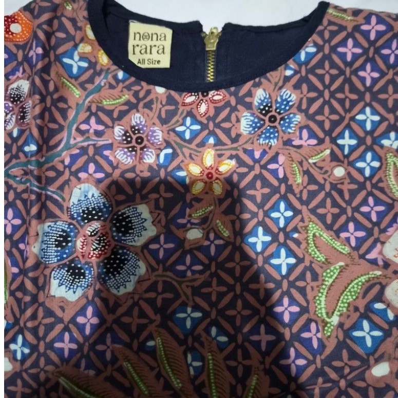 Nona Rara Batik Dahlia Encim Preloved All Size