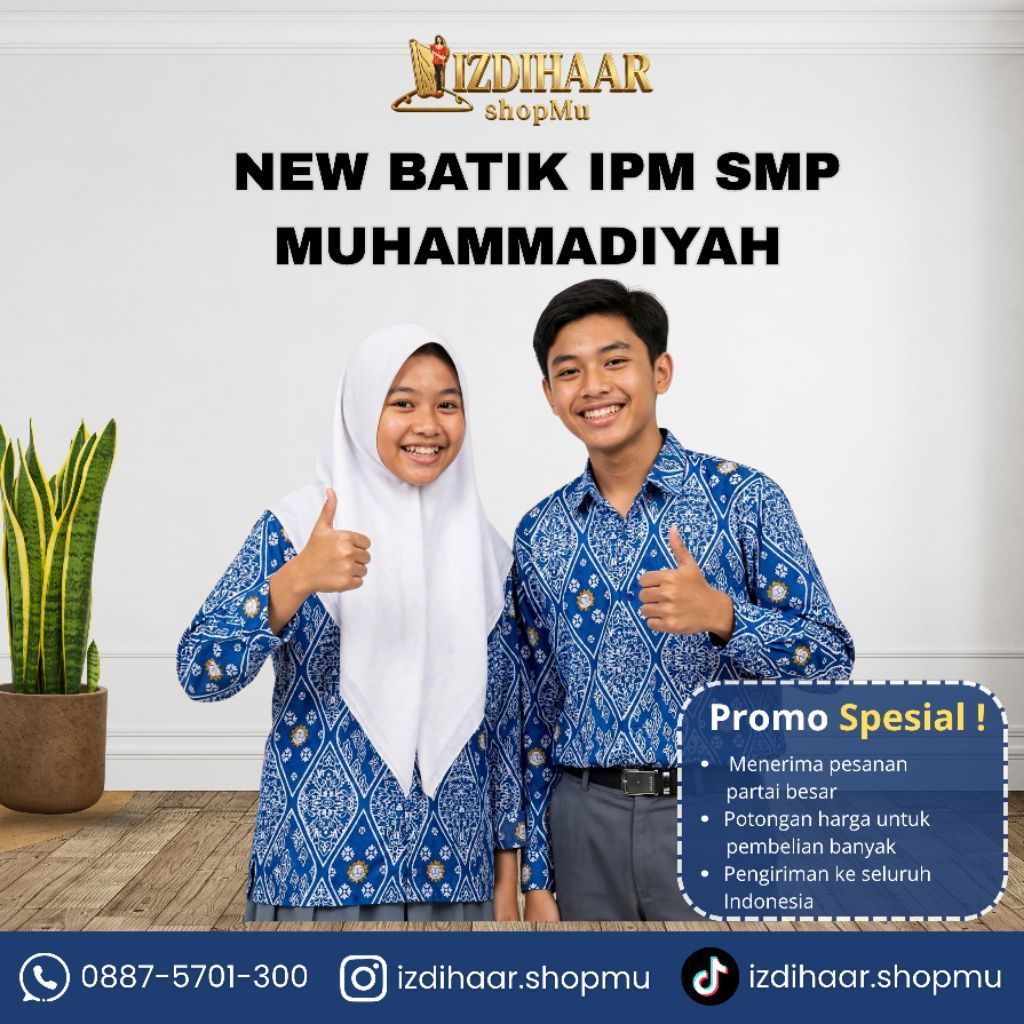 new SATIN Batik IPM SMP Muhammadiyah