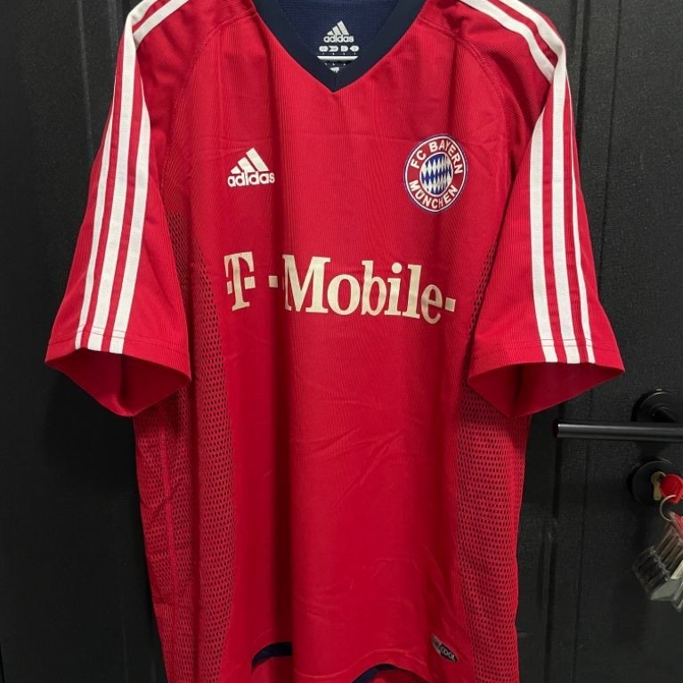 Jersey Original Adidas Bayern Munchen 2002 Home Kit Player Issue
