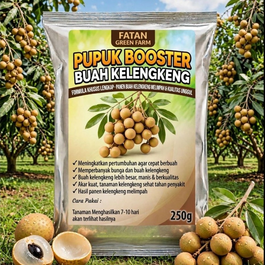 PUPUK BOSSTER BUAH KELENGKENG