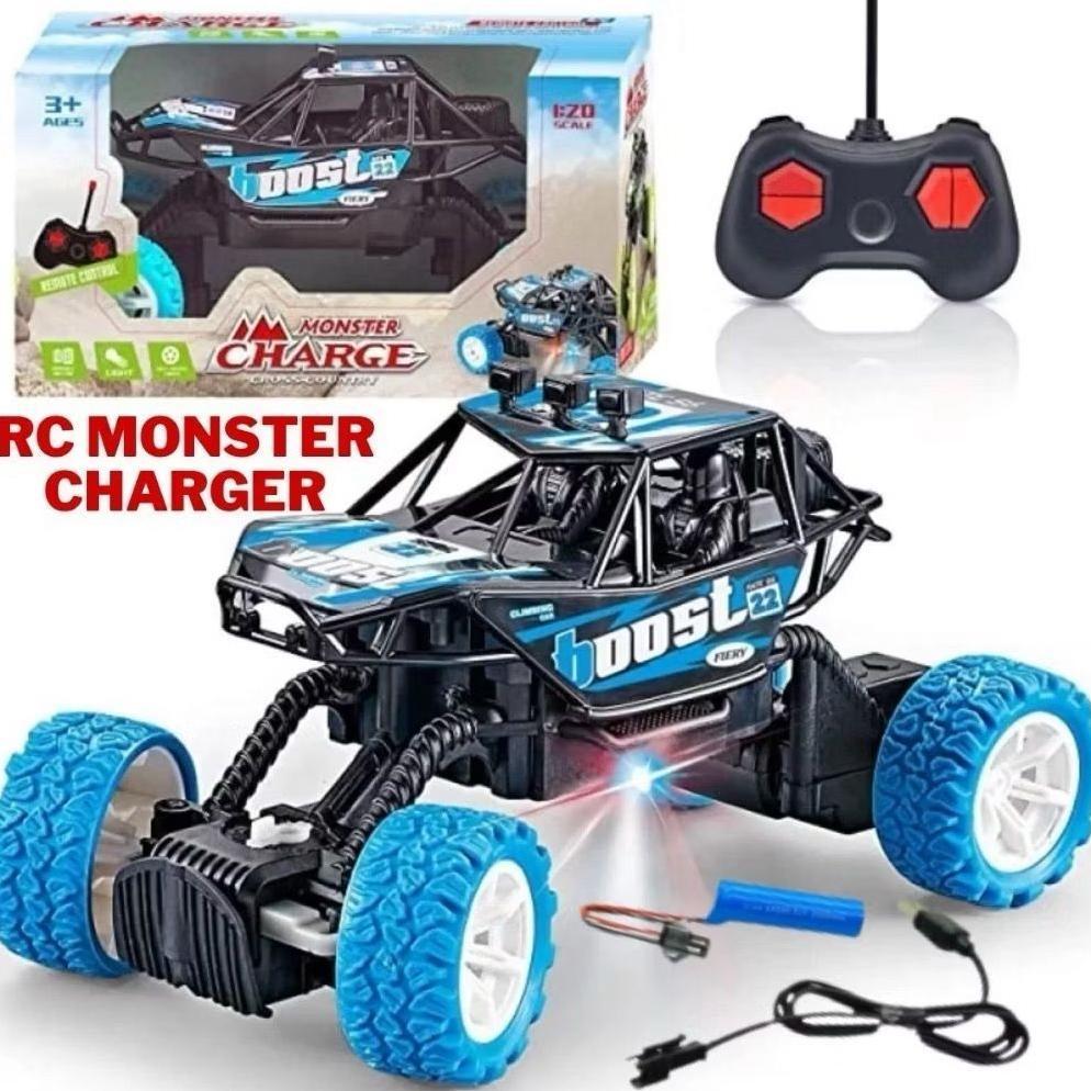 Mainan Mobil Remote Control Monster Cross Country Mobil Remote Control Mini