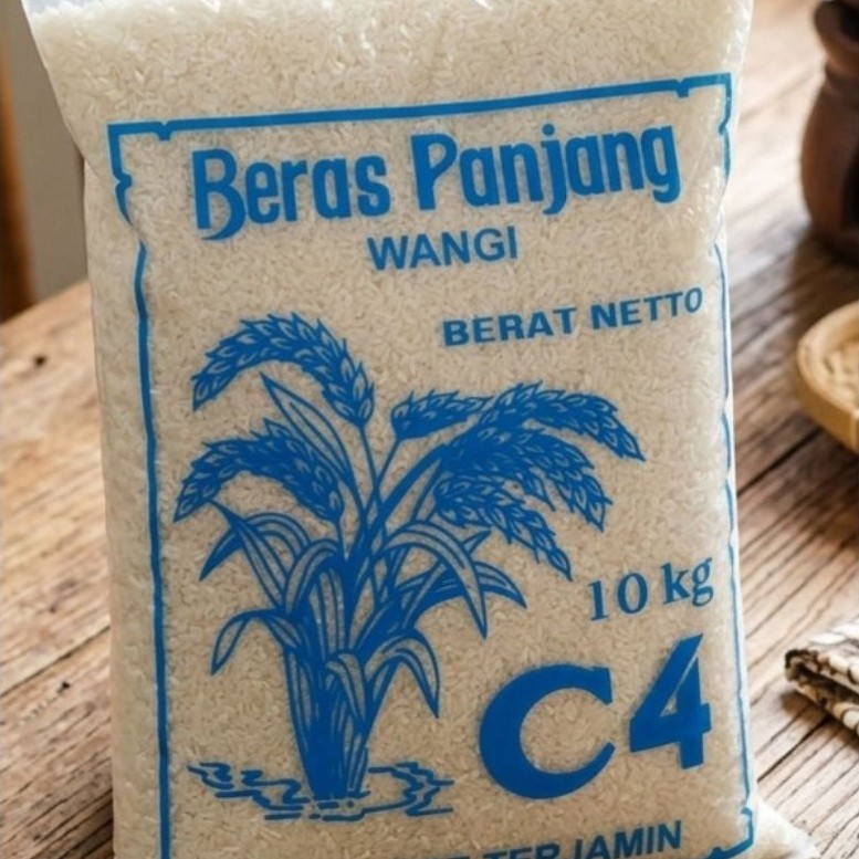 Beras Panjang Wangi C4 Berat Netto 10 kg