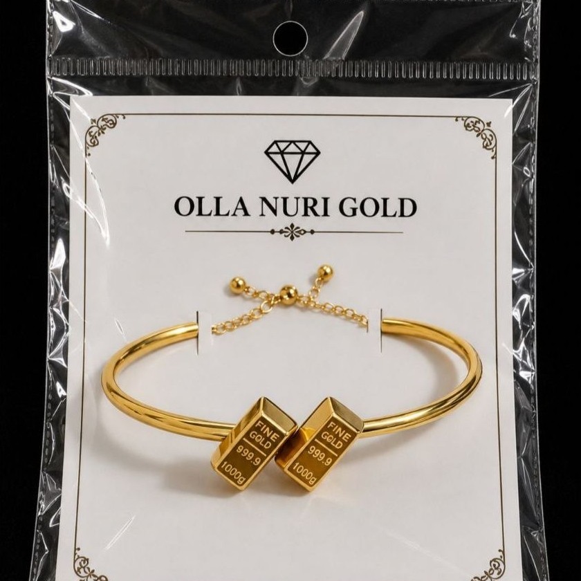 Gelang LM emas muda 15% (4 Gram)
