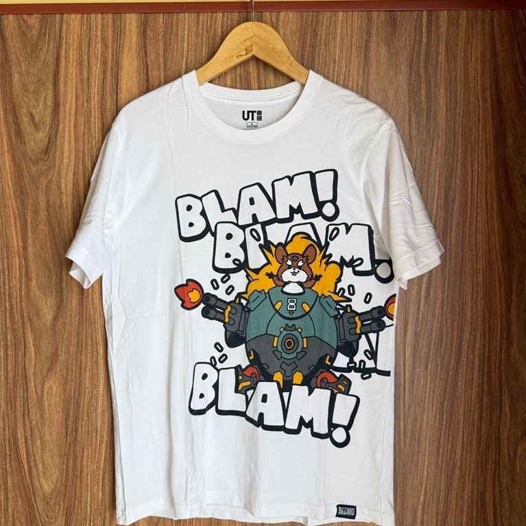 Baju Kaos Uniqlo Collab Blizzard Entertainment Second