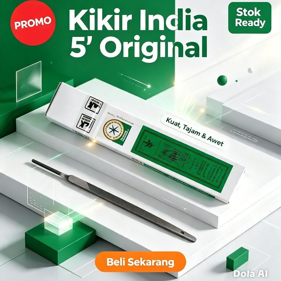 ( 12 PCS)Kikir Segitiga Gergaji JK Files India 5' (original)