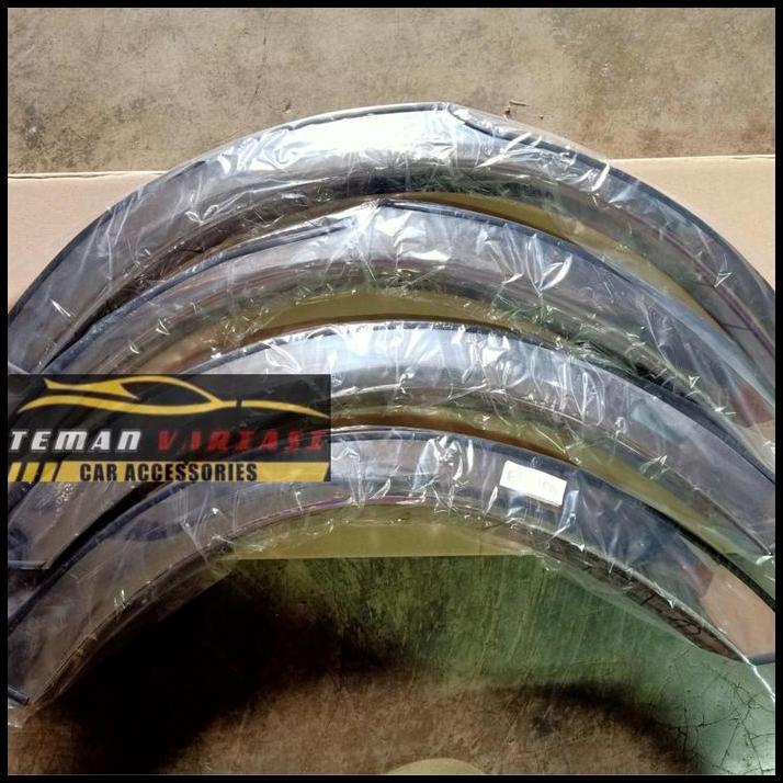TERBARU LIST ATAS BAN MOBIL OVER FENDER TRIM MOBIL TARUNA SHORT CROME STENLIS 