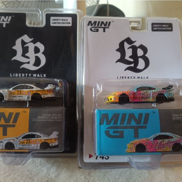 Paketan Mini GT LB Nissan S15 Blister limited Edition