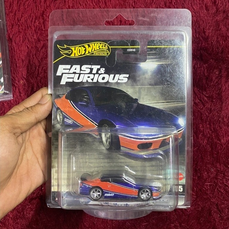 (LOOSE ASETON) HOTWHEELS PREMIUM FNF NISSAN SILVIA S15 MONALISA