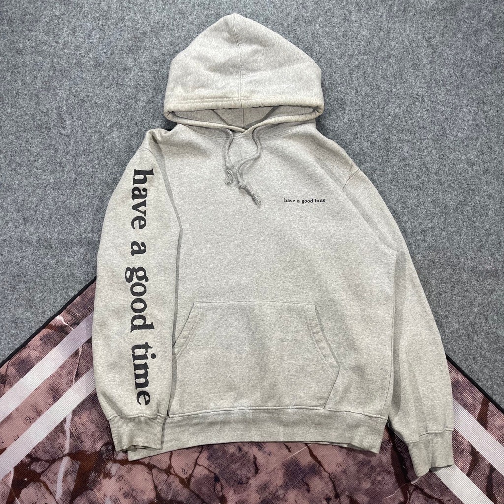 Hoodie Have A Good Time spellout second