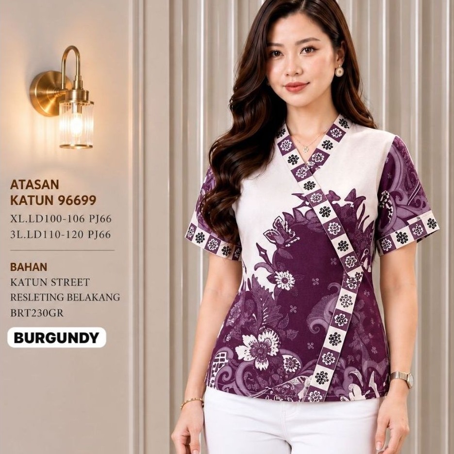 [FZ][XL-3L] ATSAN KATUN BATIK