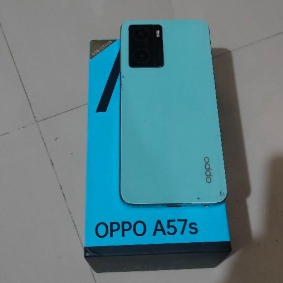 OPPO A57S 2022 bekas second bagus