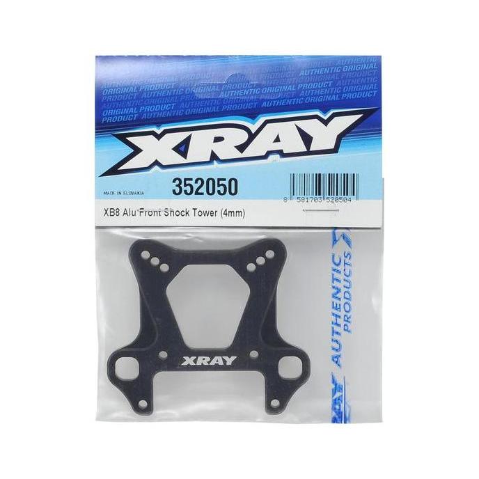 XRAY RACING RC MODELS PART 352050 XRAY 4MM ALUMINUM XB8 FRONT SHOCK TOWER AU1NDO