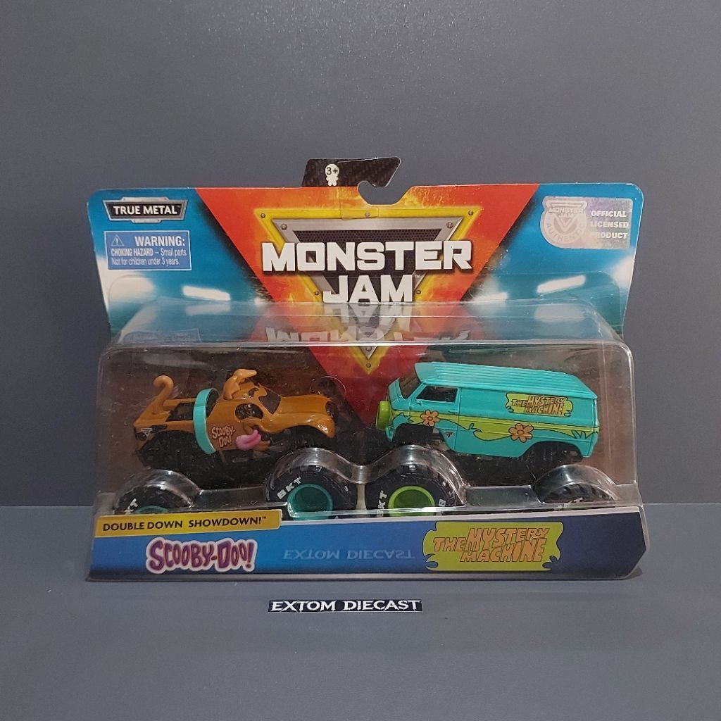 Monster Jam Twin Pack Scooby Doo & The Mystery Machine