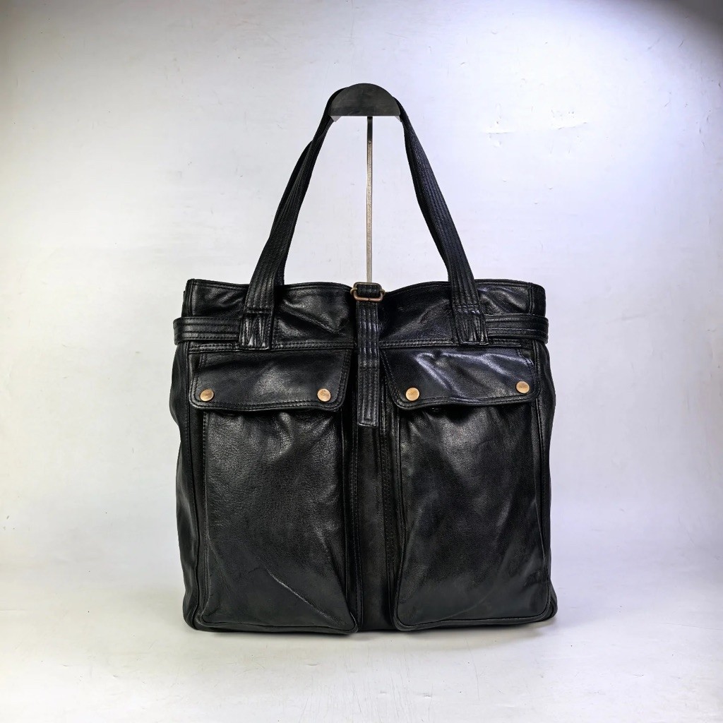 Porter Horseman Totebag Leather Black Original Made In Japan