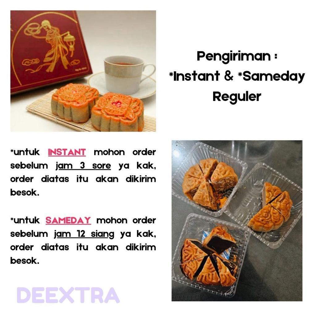 Ready kue bulan damai hopeng ho pheng damai mooncake damai kue damai moon cake damai - teratai polos