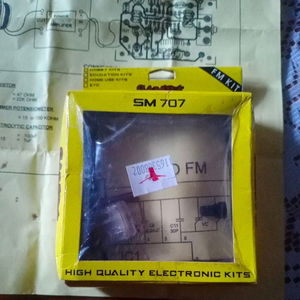 KIT Radio FM IC TDA7000 langka