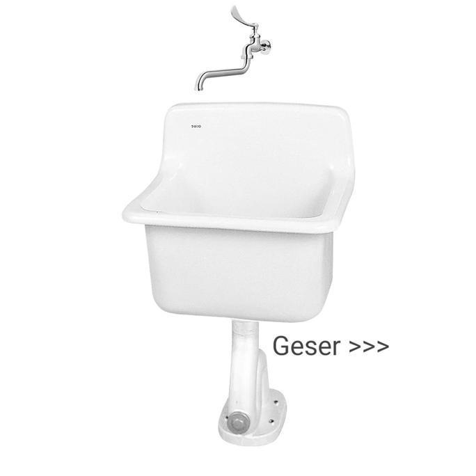 Service Sink Toto Sk 322 E / Kitchen Sink Toto Sk322E / Spoel Hoek