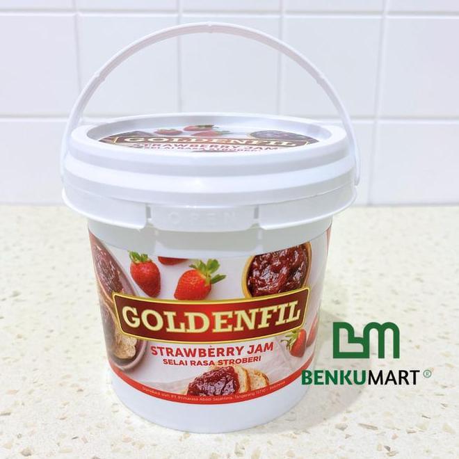 Goldenfil Strawberry Jam 1Kg Selai Strawberry Goldenfil