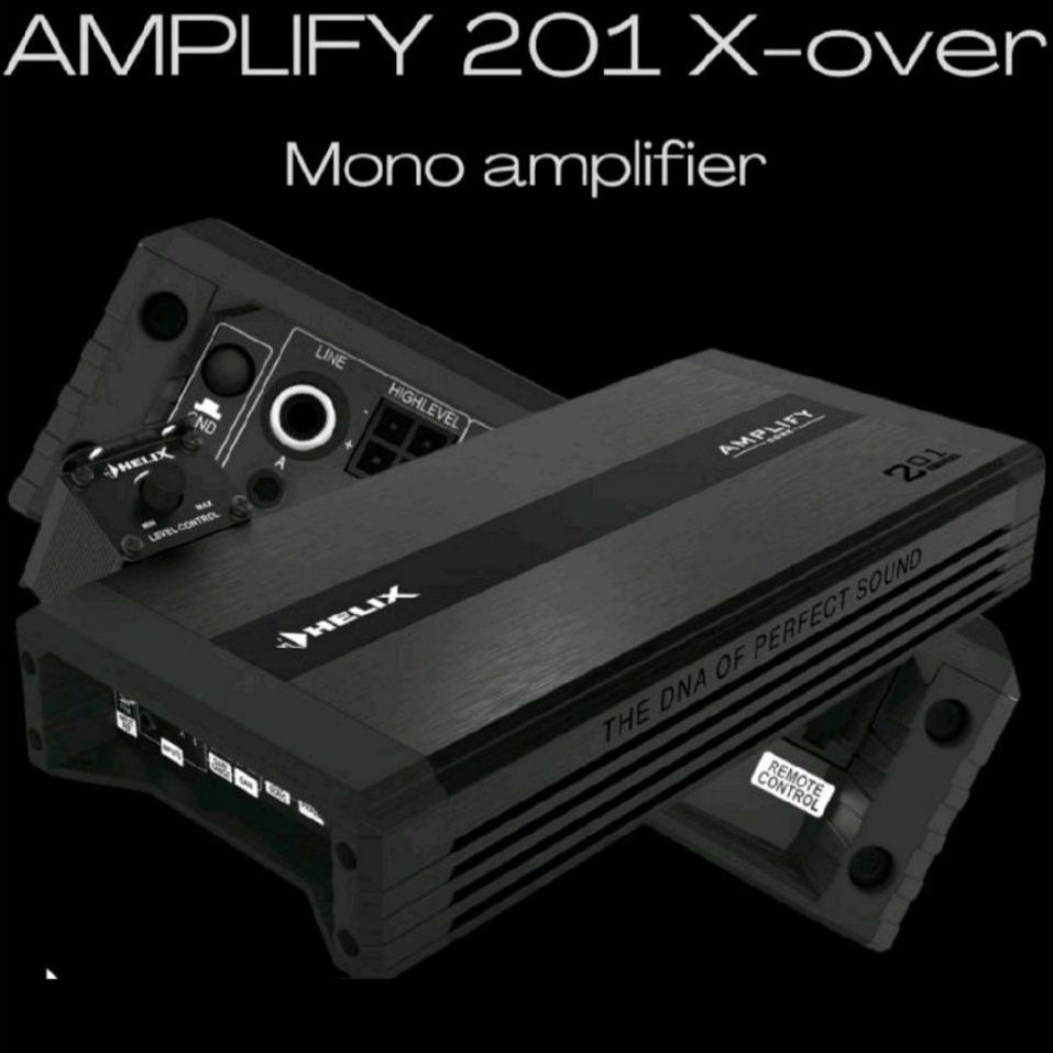 Power Amplifier Monoblock Helix AMPLITY 201 X OVER - power amplifier monoblock helix amplify 201 x o