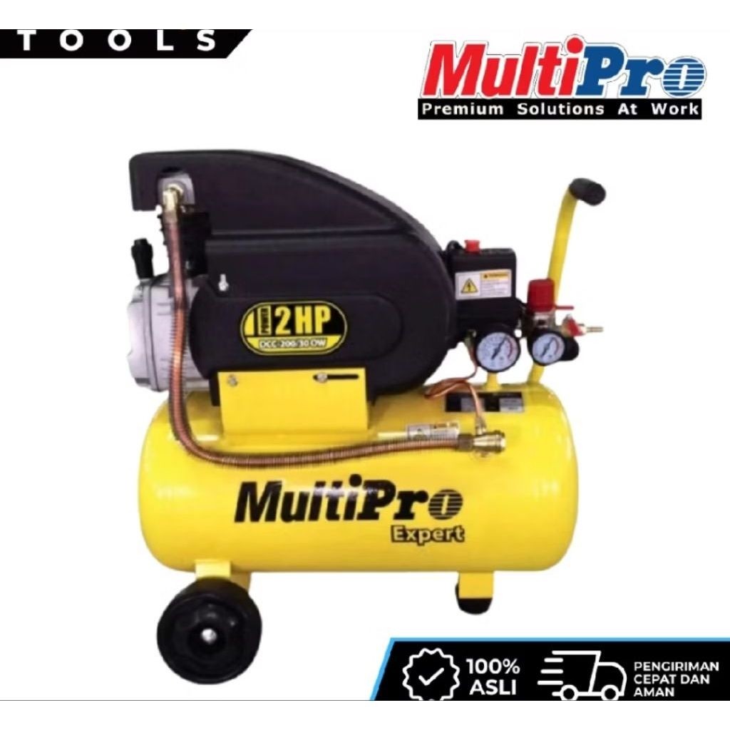 Compressor Kompresor Angin listrik DCC200-/30HS Multipro DCC 200/30 HS 2HP