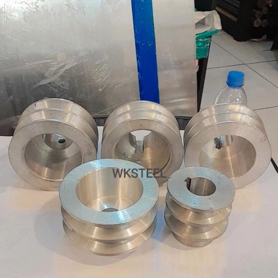 Pully Pulli A2 2,5" Inch Lubang As 15mm, As 16mm, As 17mm, As 19mm, As 20mm,  As 22mm,  As 24mm, As 
