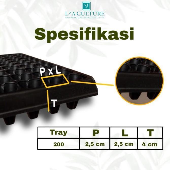 Promo Tray Semai Benih Potray Seedling Kualitas Super Bahan Tebal Diskon