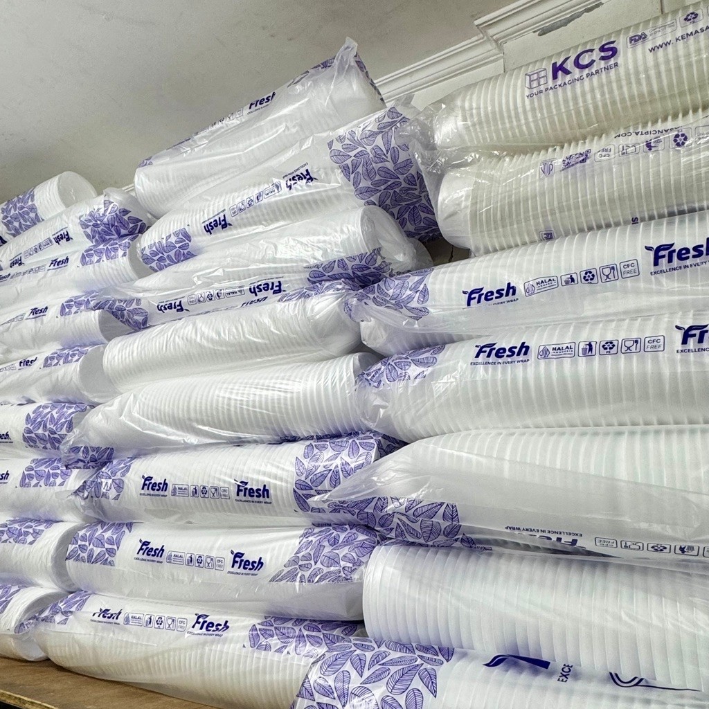 Styrofoam Mangkok Fresh M4 / Styrofoam Mangkok isi 100 / Styrofoam Bakso