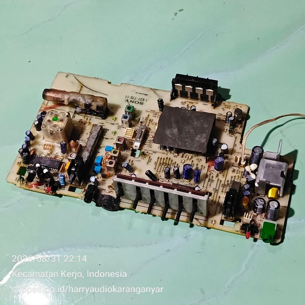 BELUM DITEST  Modul Radio IC SONY CXA1238S + Power-Amp Ori Lepasan – Dikirim Sesuai Foto