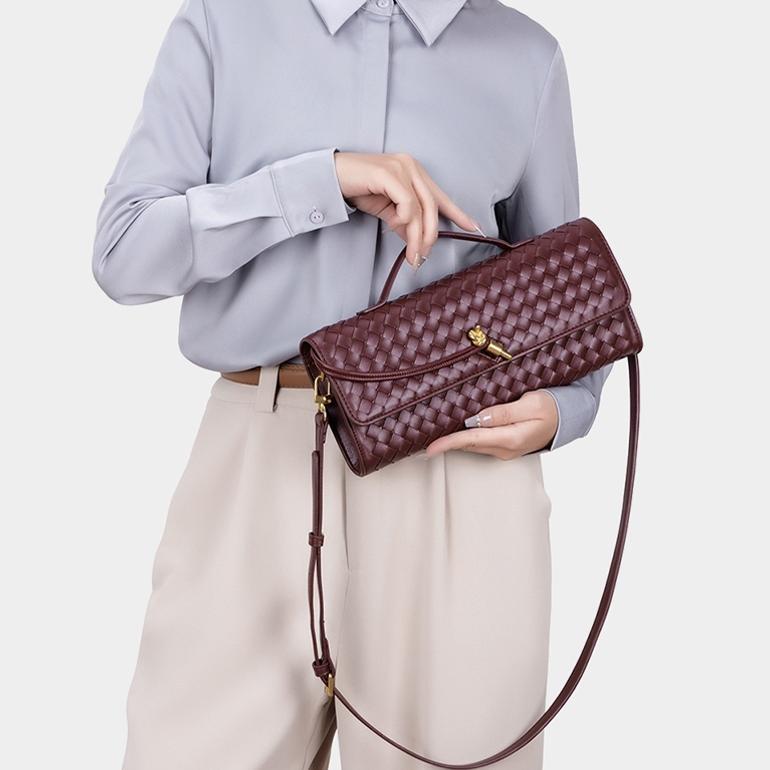 PREMIUM [30x12cm] Tas Bahu Besar Tas Premium Wanita Arrow Bag Largetas Woven Tas Tangan Anyaman Jodi