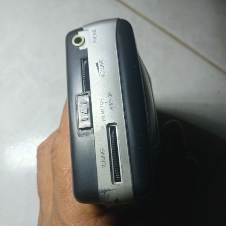 walkman radio casette sunny