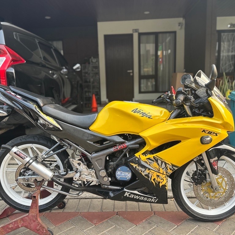 Kawasaki Ninja RR 2013 Kuning Asli Surat Lengkap