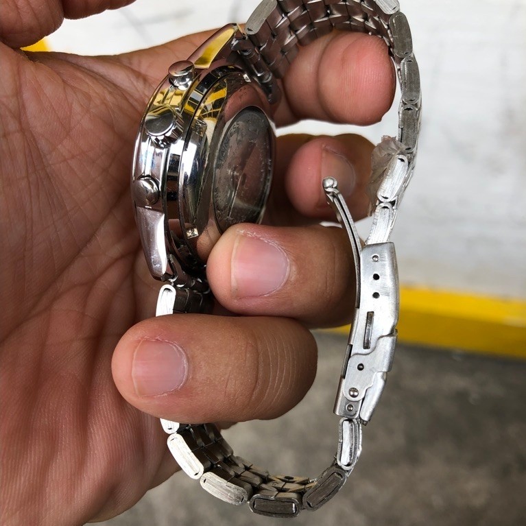 jam tangan otomatis pria chronograph sport klasik siap pakai