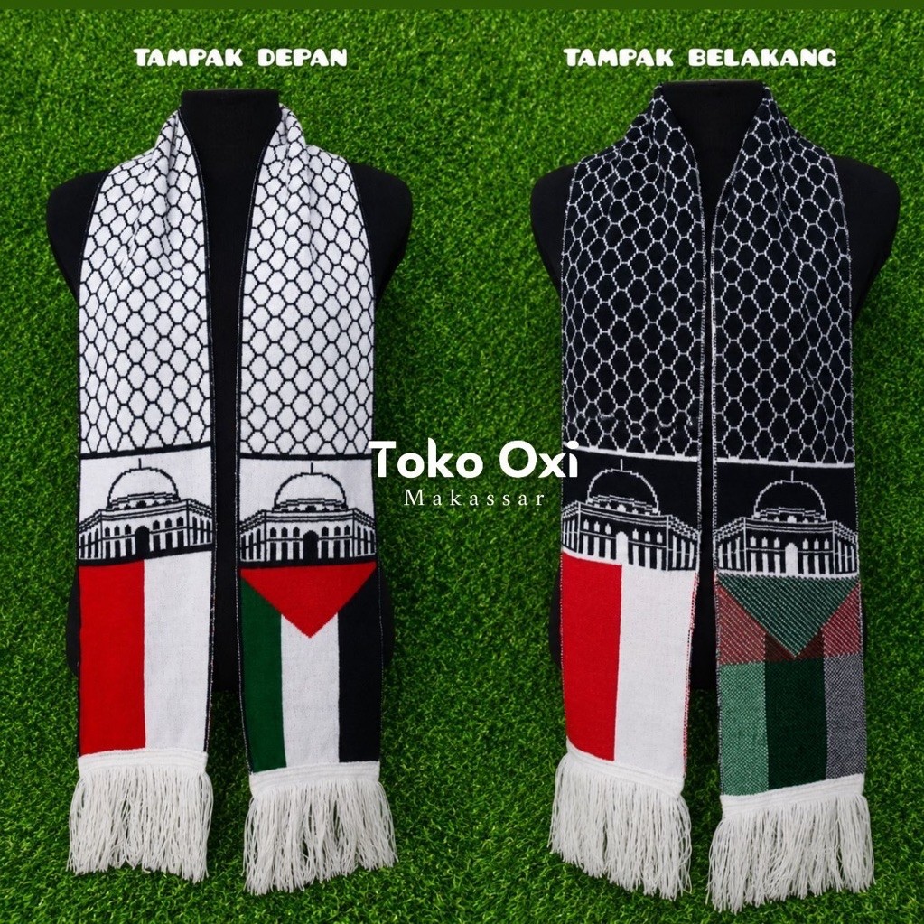 Syal Palestina / Syal Palestina Rajut/Syal Palestina Premium