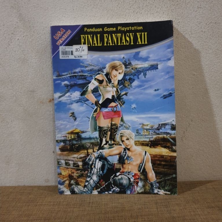 Buku Game Guide Panduan Game Final Fantasy XII