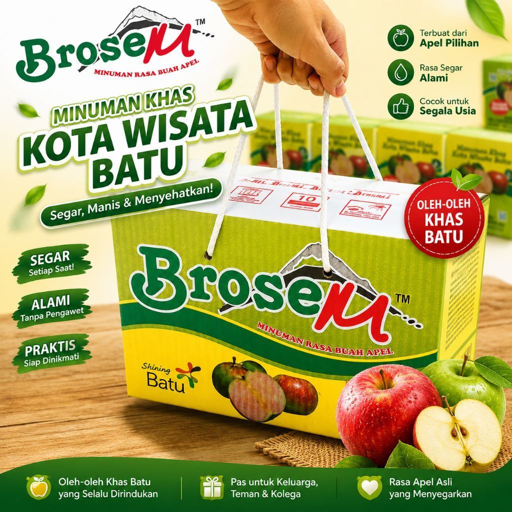 Brosem Sari Apel Khas Kota Batu