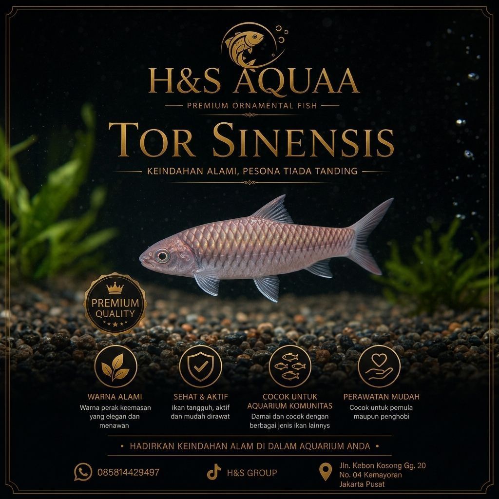 Tor Sinensis Baby Probiotik Vitamin Ikan