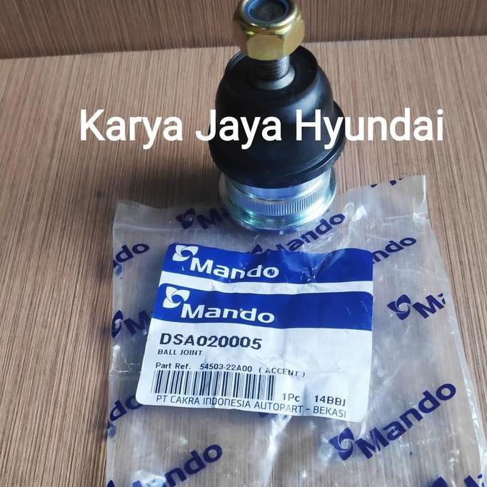 Ball Joint Balljoint Hyundai Accent Verna Avega Getz Mando