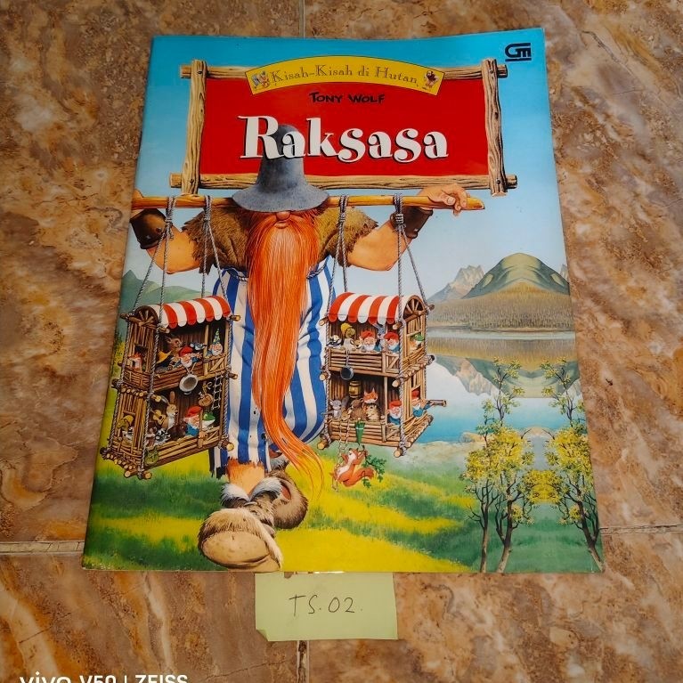 Buku Kisah Kisah di Hutan - RAKSASA By TONY WOLF